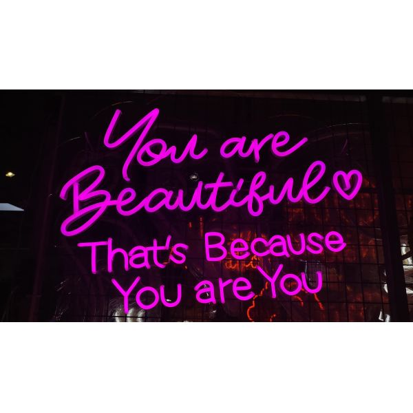 Вы красивое deco освещения стены неоновой вывески привели неоновое освещение