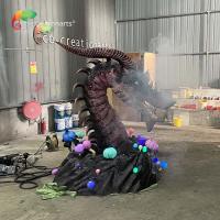 Preuve Animatronic ardente occidentale du soleil de dragons