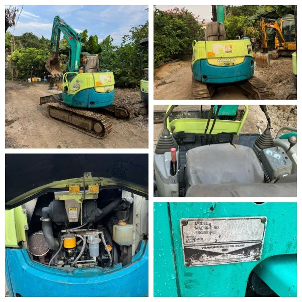 Used Second Hand YANMARR Vio30 3 Ton Mini Crawler Excavator In Stock For Sale