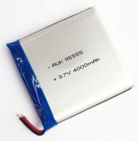 Bateria de polímero 124065 4000mAh 3.7V Lipo Baterias recarregáveis de lítio para brinquedo Bluetooth Digital Electronic Mobile Phon