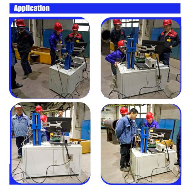 Easy Operate Metal Pneumatic Dot Peen Marking Machine For Stainless Steel Flange
