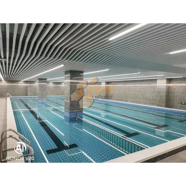 Water Return Design Indoor Swimming Pool Prefabricated Zam Steel Swimming Pool