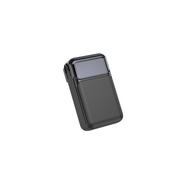 Carregador portátil em preto e branco de alta qualidade