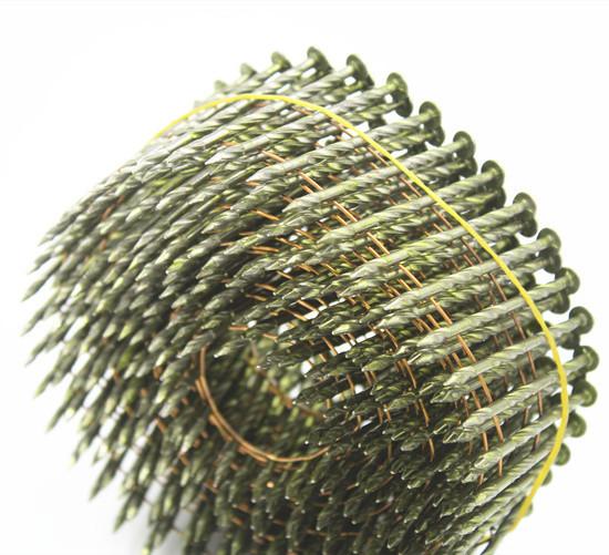 2.3*45mm 16 graus Galvanizado Aço Wire Soldado Air Coil Nails