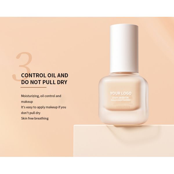 Private Label Vegan Cruelty Free Full Coverage Waterproof Matte Liquid Makeup Foundation Cream With HALAL