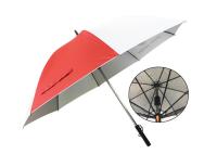 le parapluie de 105cm avec le chargeur d'Usb, parapluie de refroidissement avec la fan UV protègent Pover