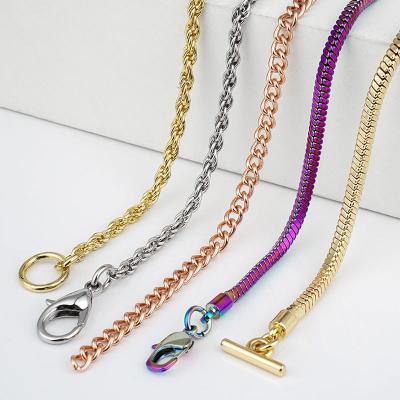 Plating Surface Metal Bag Charme Chain for Customized Bags and Handbags