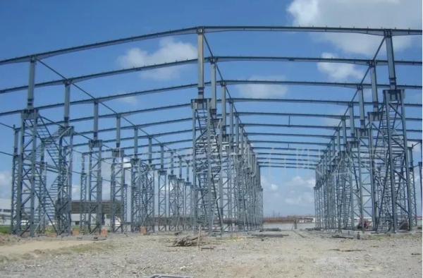 Hot Rolled / Welded H Section Steel Construction Purlin C/Z-Section Steel