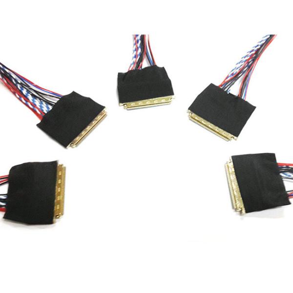 O cabo coaxial de I-PEX20454 40P Lvds estanhou o cabo conduzido cobre da tevê Lvds