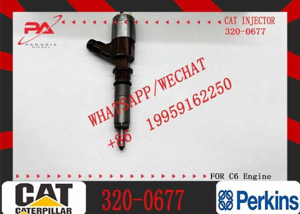 Hot Sell Brand New 3200677 320-0677 2645A746 Common Rail Excavator Fuel Injector For Caterpillar C6.6 Engine CAT Injecto