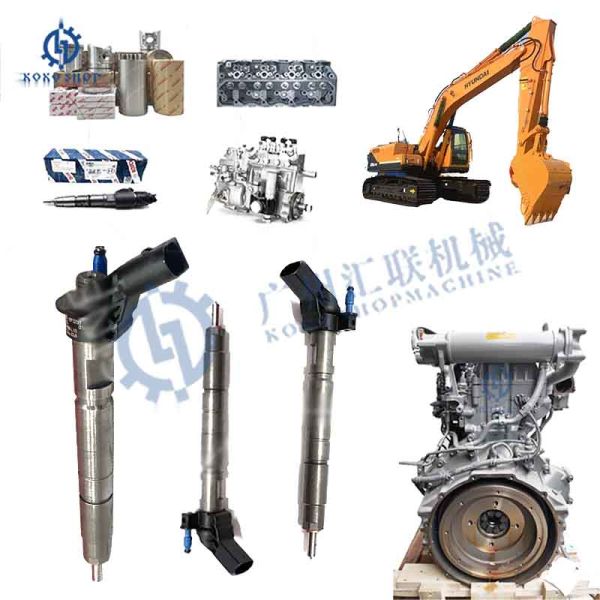 33800-2F000 Впрыскчик топлива Дымоход 338002F000 Впрыскчик дизельного двигателя для Hyundai D4HB 16V Excavator Части