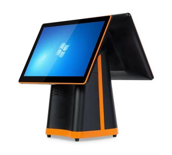 POS System with 15.6 Inch Full HD Screen 80mm Thermal Printer and Self-Ordering Kiosk