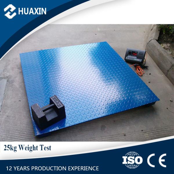 AC110V/220V alimentation électrique 1,2*1,5m 500kg 1000kg 1500kg Balance Balance de bétail pour le pesage précis du bétail à un
