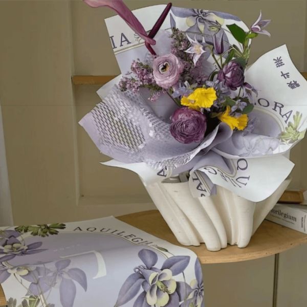 Papier artisanal national pour l'emballage de cadeaux 10 pièces 38*53cm Temps de livraison 30-45 jours étanche et de niche