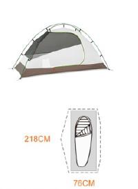 1 person Outdoor Mountain Tent Spire Camping/Hiking Tent GNCT-001