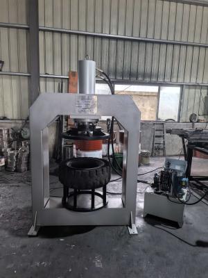 Robust Static 120 Ton Forklift Hydraulic Solid Tire Press Machine