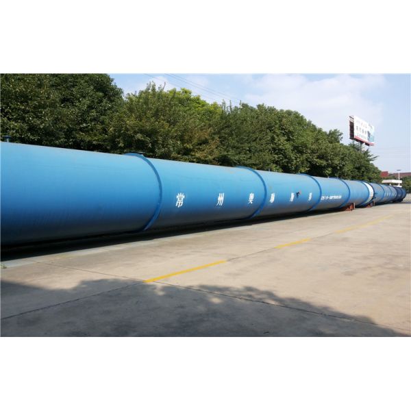 High Temperature Wood Autoclave double Doors For wood Industrial , Φ2.7mX22M