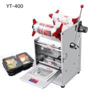 SUS304 nourriture en plastique Tray Sealing Machine Tabletop Manual