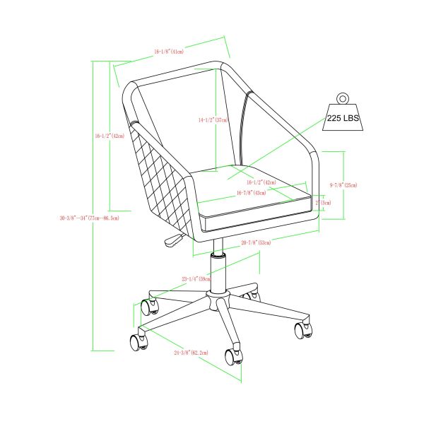 Luxury Aluminum Rotary Hotel PU Leather Chair Customized Hair Salon Makeup Chair