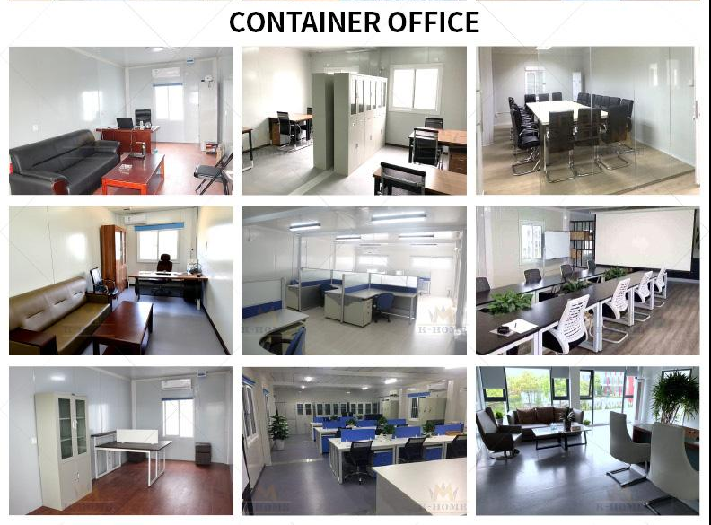 Офис конструкции черни современного дизайна Lunxy модульный портативный