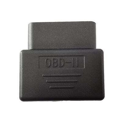 O conector do OBD Bent Pin Gold Plated Male Conn 16Pin OBD2 escondeu o adaptador do alojamento OBDII da curvatura