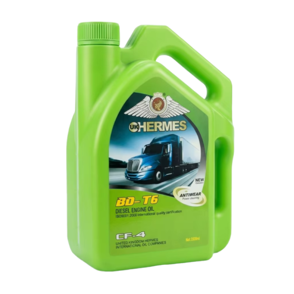 BD-T6 API CF-4 Heavy-Duty Diesel Engine Oil with 4L Pack and Heavy-Load Protection