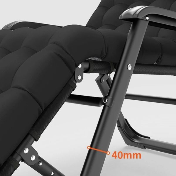 Minimalist Design Foldable Reclining Beach Lounge Chair Ideal for Living Room and Outdoor Adventures