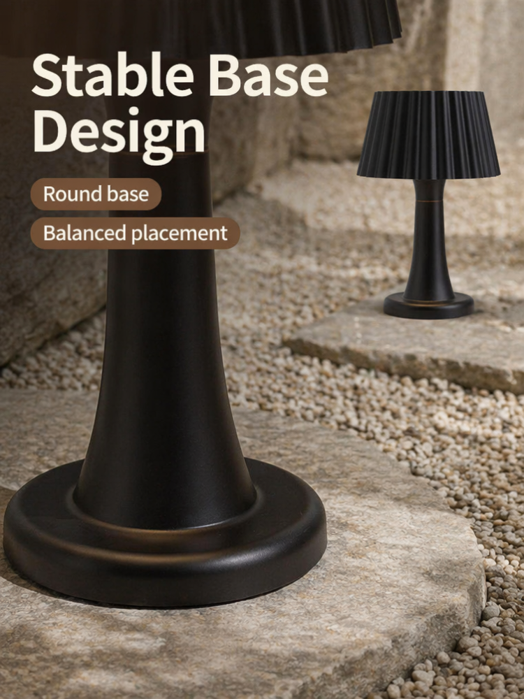 Waterproof Outdoor LED Table Lamp IP65 Garden Path Accent Light for Restaurant Terrace