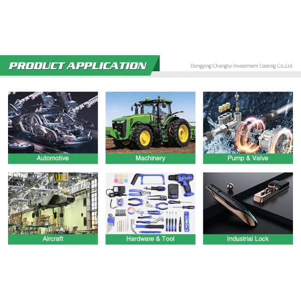 Steel Silica Sol Investment Casting Heavy Equipment Parts