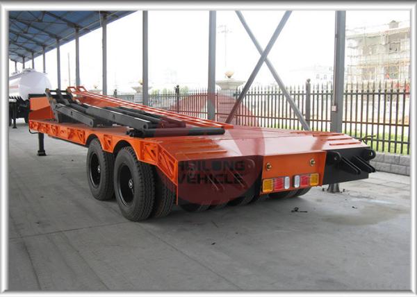 Low Bed Heavy Equipment Trailer 2 Line 4 Axle 100 Tons Rated Capacity