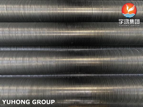 ASTM A335 P22 Alloy-Steel Pipe With AS Fin Material HFW Solid Fin Tube, High-Temperature Service