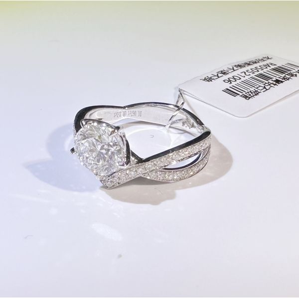 Crown 18K Gold Customized Fine Jewelry IGI GIA Lab Grown Diamond Ring for Women Engagement Wedding Banquet
