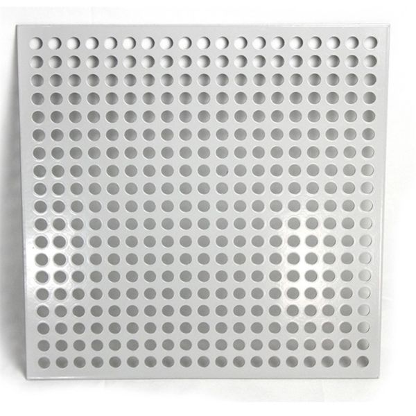 Galvanized Carbon Steel Perforated Metal Sheet 1000x2000mm Round Hole