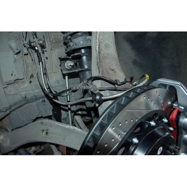 7075 Алюминиевый большой тормозной комплект BMW для 5-й серии GT 18-дюймовый автомобильный обод Передний 6-поршневой тормозной комплект Автоматическая тормозная система