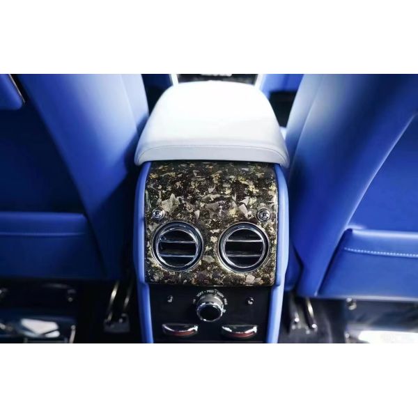 2018 Cullinan Rolls Royce Kit de carrocería de fibra de carbono seco Panel interior de recorte del centro