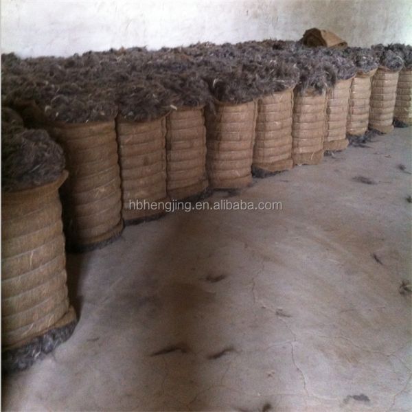 Scoured Grey Goat Hair  Waste