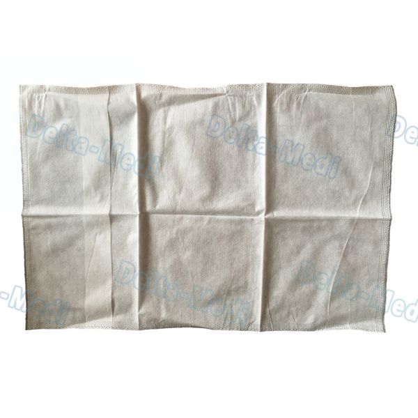 Водоустойчивые медицинские крышки подушки, не сплетенные белые устранимые крышки