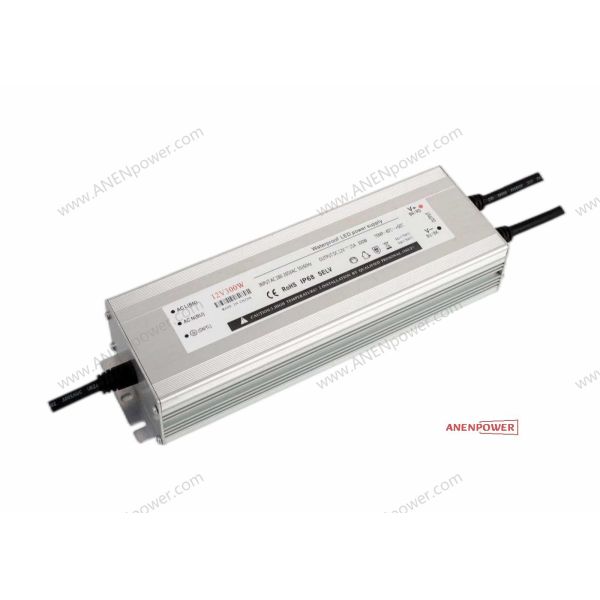 12V/24V/36V/48V Waterproof LED Power Supply - 300W Output, IP67 Rated, Reliable Outdoor Lighting LED Driver