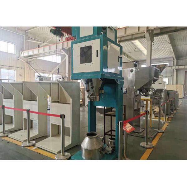 25 Kg Open Mouth Bag Packing Machine with 5-8 Bags/Minute Speed and ±0.1-0.5% Precision for Granule Filling