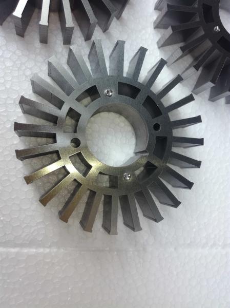 Pièces de rechange pour noyau de stator de moteur de haute précision pour moteurs et génératrices électriques