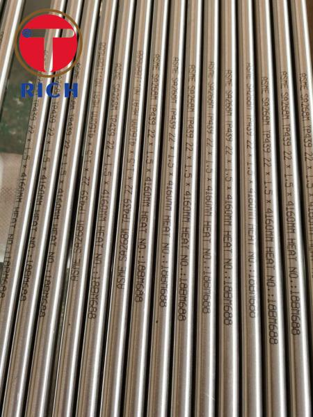 TP439 UNS S43035 DIN 1.4510  FERRITIC STAINLESS SEAMLESS STEEL PIPES  FOR  NUCLEAR POWER PLANT HIGH PRESSURE