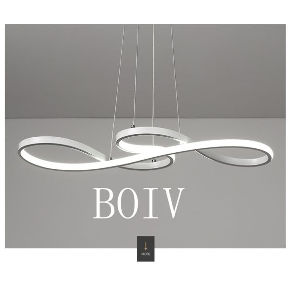 Fashionable, simple Acrylic chandelier Used for lamps and lanterns in dining room, living room and bedroom