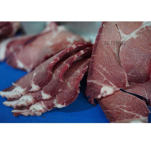 2.25KW Food Processing Machinery Cold Meat Slicer Equipment With Removable Conveyor Belt