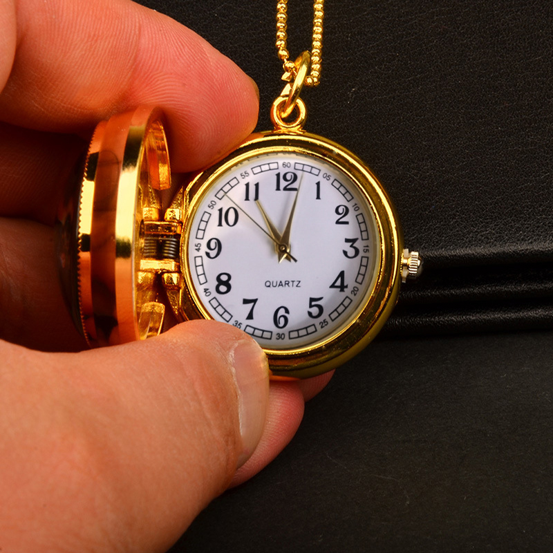 Rotatable Sublimation Pocket Watch Pendant For Kids Students Couple Gifts