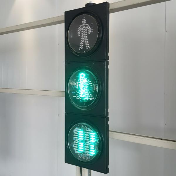RG Piéton avec compte à rebours Timer Feuille de circulation routière détachable