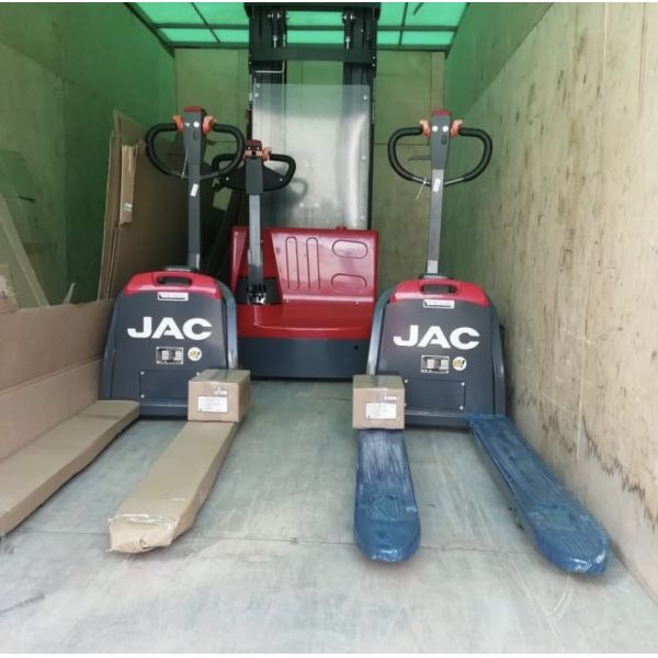 Lithium Battery Electric 1.5 Ton Pallet Truck Jack Warehouse Equipment