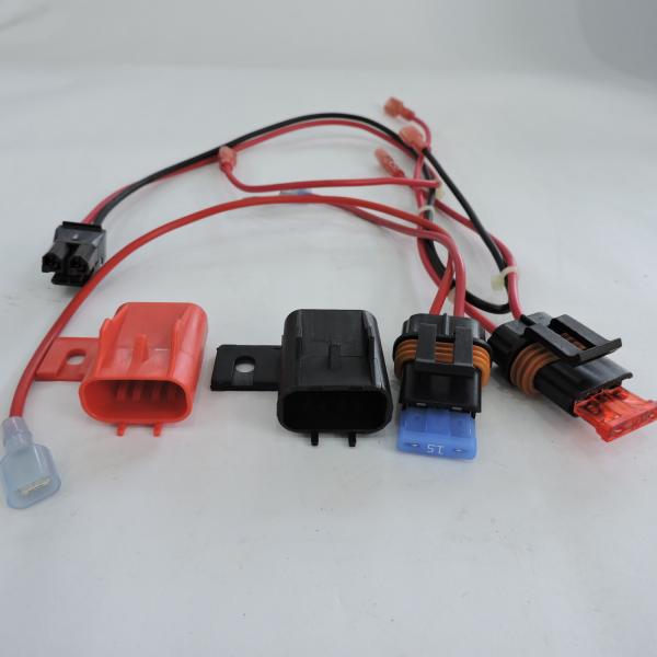 cablagens do motor 12v de 1.2m com conectores masculinos/fêmeas dos terminais