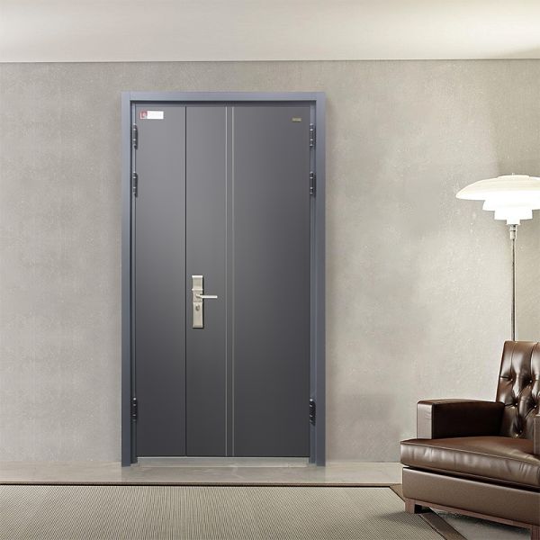 Standard Size Modern Steel Security Door for House Exterior Main Entries