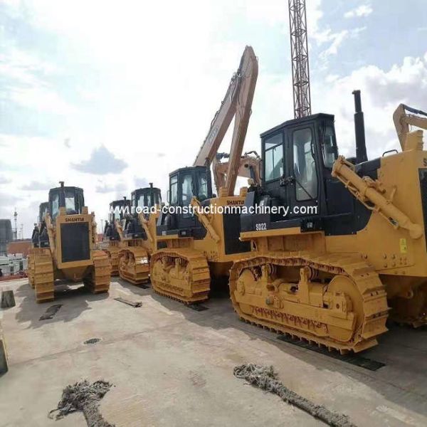 220HP Ripper Cum-mins Engine Crawler Bulldozer Shantui Sd22 bulldozer highly