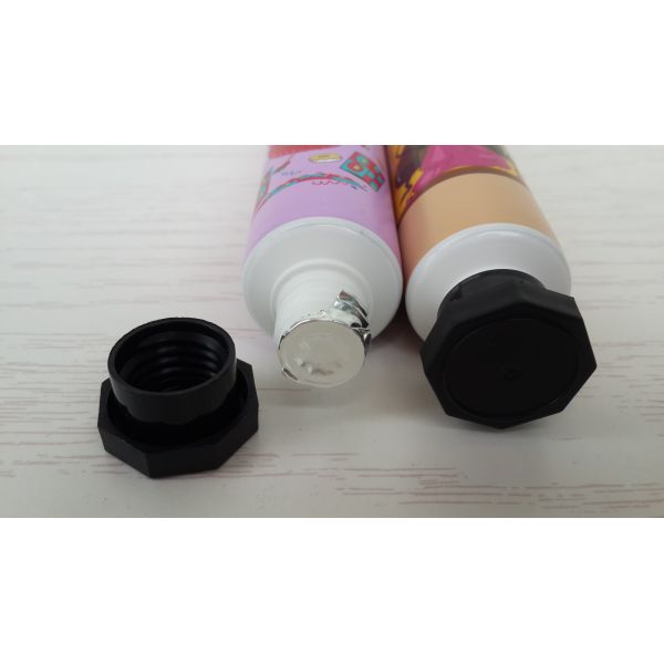 30g ABL Cosmetic tubes packaging Children Hands Cream Tube Small Diameter 8 Angle Cap